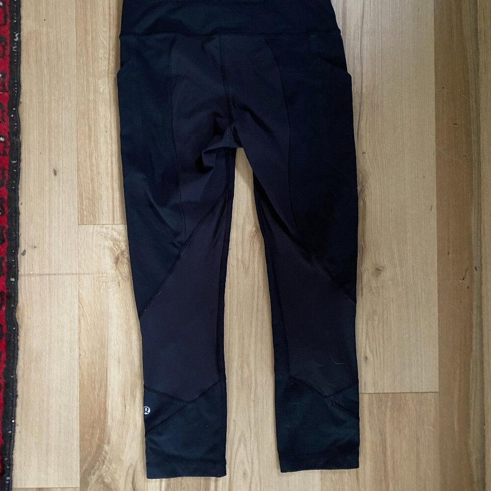 Lululemon Leggings Womens Size 4 Black Yoga Pants - Picture 5 of 5